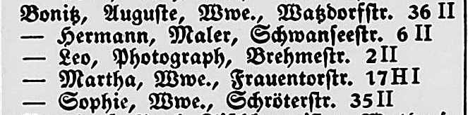 Adressbuch Weimar 1928