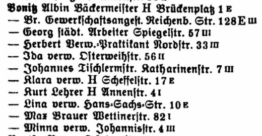 Adressbuch Zwickau 1928